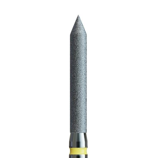 فرز الماسه، ISO886، استوانهای شکل نوک تیز، (OAL 24 mm) فرز الماسه، ISO886، استوانهای شکل نوک تیز، (OAL 24 mm)