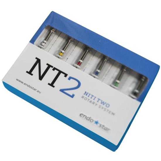 فایل روتاری - NT2 NiTi Two Rotary System - اسورت-Endostar فایل روتاری - NT2 NiTi Two Rotary System - اسورت-Endostar