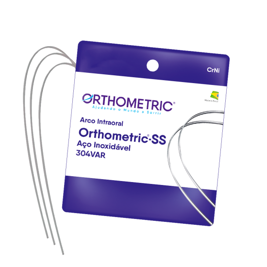 آرچ وایر -Orthometric - Rectangular(Natural) - Stainless