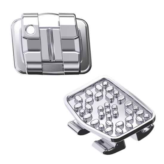 کیت براکت فلزی Orthometric - Premium Bidimensional ROTH 018,022 کیت براکت فلزی Orthometric - Premium Bidimensional ROTH 018,022