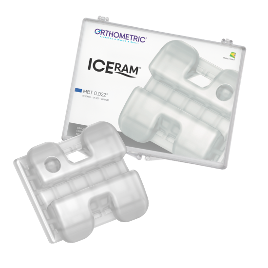 براکت سرامیکی Orthometric-New ICERAM براکت سرامیکی Orthometric-New ICERAM