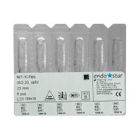 فایل دستی Endostar NiTi K-files